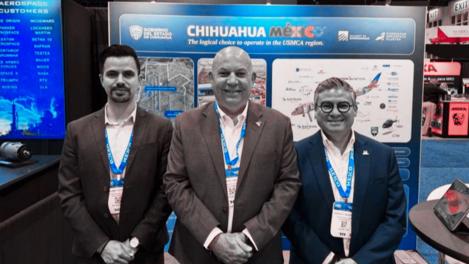 Representantes de Chihuahua participan en MRO Americas 2026 para promover las capacidades industriales, el talento especializado y las oportunidades de inversión en el sector aeroespacial.
