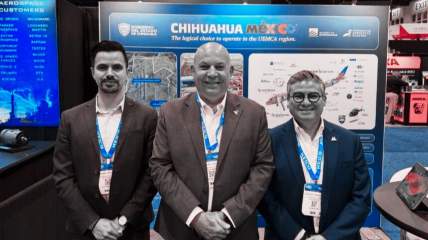 Representantes de Chihuahua participan en MRO Americas 2026 para promover las capacidades industriales, el talento especializado y las oportunidades de inversión en el sector aeroespacial.