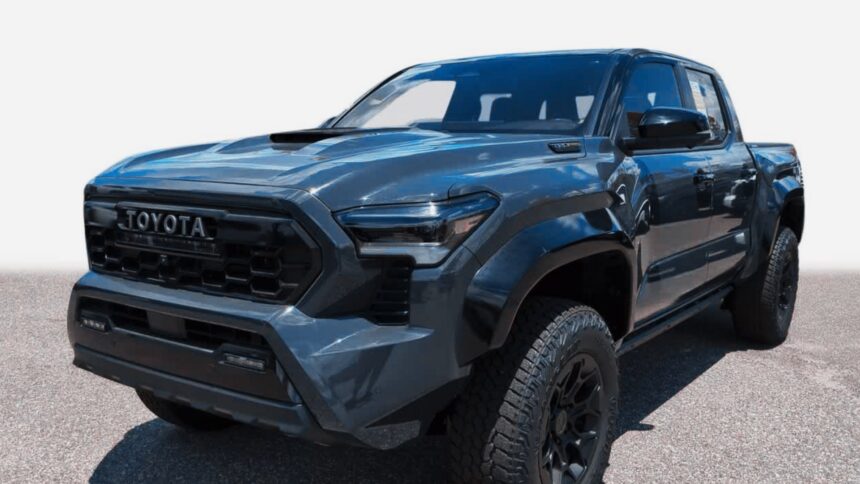 Planta de Toyota donde se fabrica la camioneta Tacoma, cuya producción será trasladada parcialmente de Tijuana a San Antonio, Texas.
