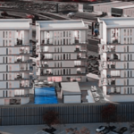 Ceremonia de colocación de la primera piedra del complejo Distrito Norte Latitud 31, un desarrollo de usos mixtos que comenzará a construirse en el suroriente de Ciudad Juárez.